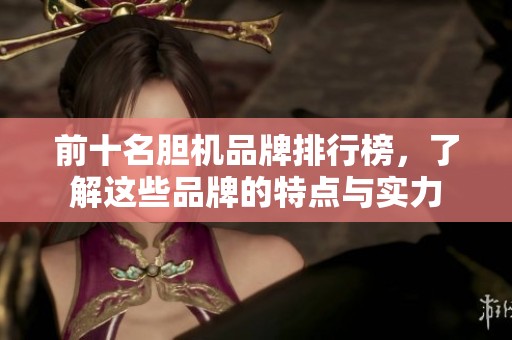 前十名胆机品牌排行榜，了解这些品牌的特点与实力