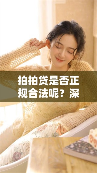拍拍贷是否正规合法呢？深入分析揭示真实情况。