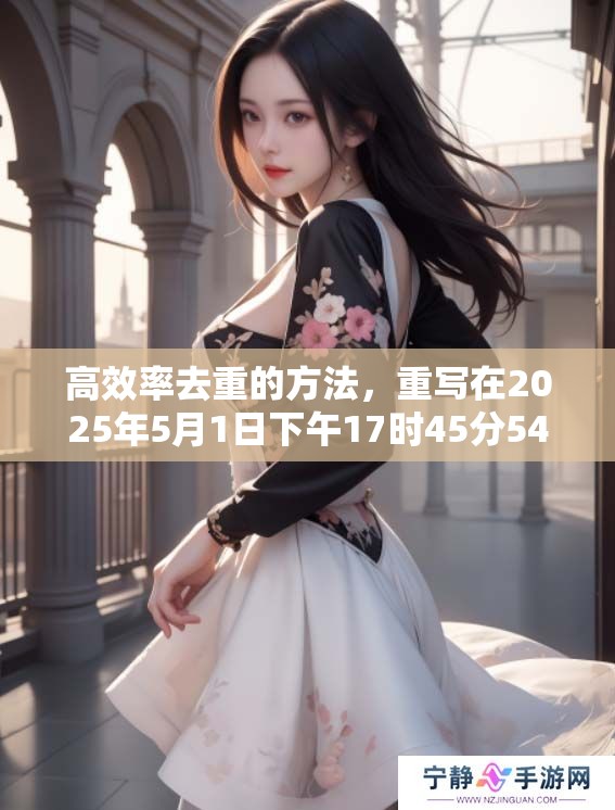 高效率去重的方法，重写在2025年5月1日下午17时45分54秒开始实施