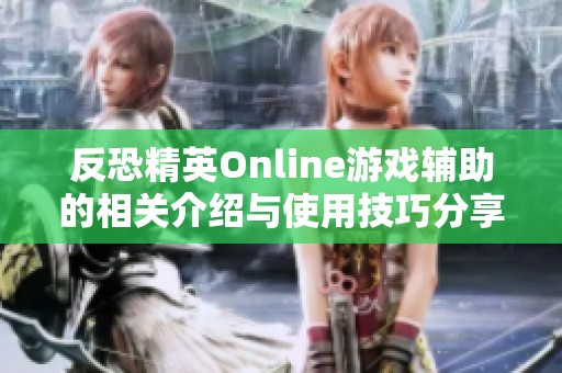 反恐精英Online游戏辅助的相关介绍与使用技巧分享