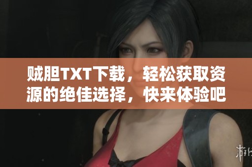 贼胆TXT下载，轻松获取资源的绝佳选择，快来体验吧
