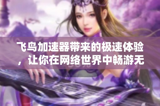 飞鸟加速器带来的极速体验，让你在网络世界中畅游无阻