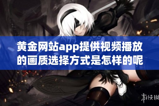 黄金网站app提供视频播放的画质选择方式是怎样的呢
