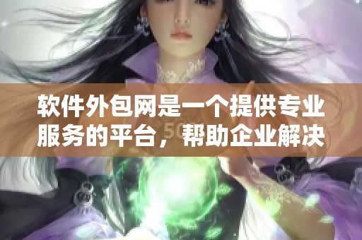 软件外包网是一个提供专业服务的平台，帮助企业解决各种软件开发需求。