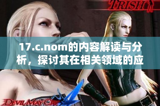 17.c.nom的内容解读与分析，探讨其在相关领域的应用与影响