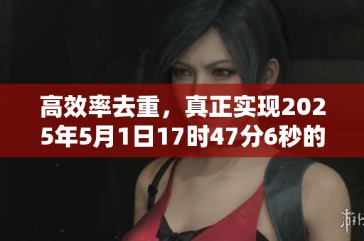 高效率去重，真正实现2025年5月1日17时47分6秒的目标。
