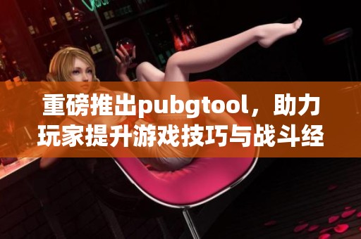 重磅推出pubgtool，助力玩家提升游戏技巧与战斗经验