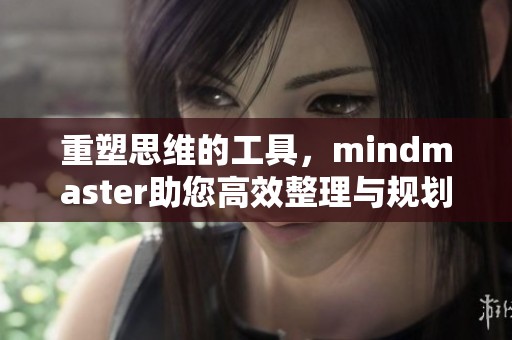 重塑思维的工具，mindmaster助您高效整理与规划信息