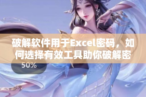破解软件用于Excel密码，如何选择有效工具助你破解密码问题