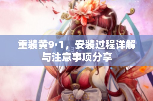 重装黄9·1，安装过程详解与注意事项分享