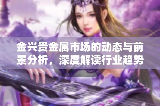 金兴贵金属市场的动态与前景分析，深度解读行业趋势与投资机会