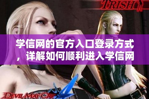 学信网的官方入口登录方式，详解如何顺利进入学信网登录界面