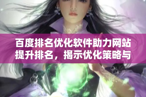百度排名优化软件助力网站提升排名，揭示优化策略与技巧