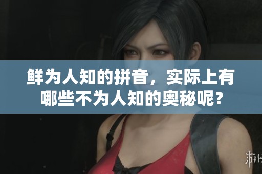 鲜为人知的拼音，实际上有哪些不为人知的奥秘呢？