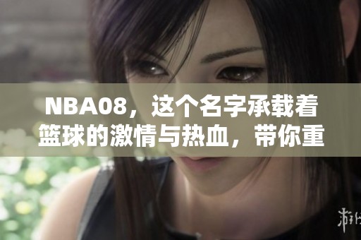 NBA08，这个名字承载着篮球的激情与热血，带你重新感受比赛的魅力。