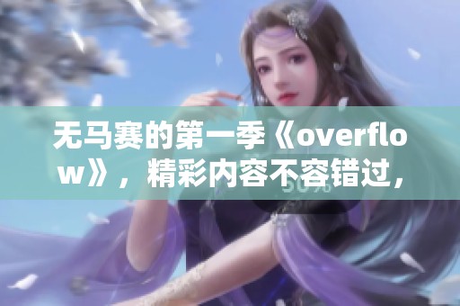 无马赛的第一季《overflow》，精彩内容不容错过，快来一起观看吧