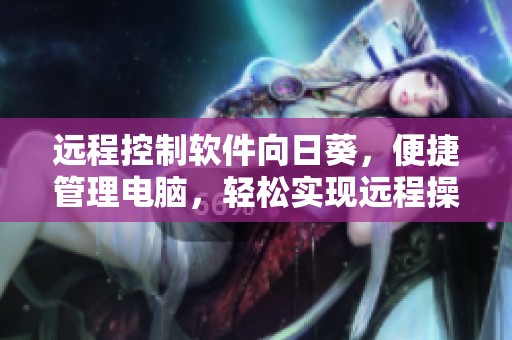 远程控制软件向日葵，便捷管理电脑，轻松实现远程操作。