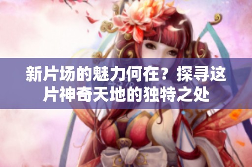新片场的魅力何在？探寻这片神奇天地的独特之处
