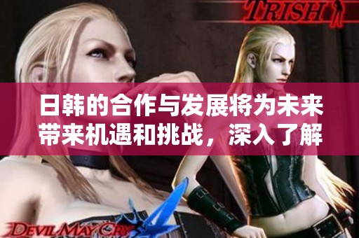 日韩的合作与发展将为未来带来机遇和挑战，深入了解日韩的关系显得尤为重要。