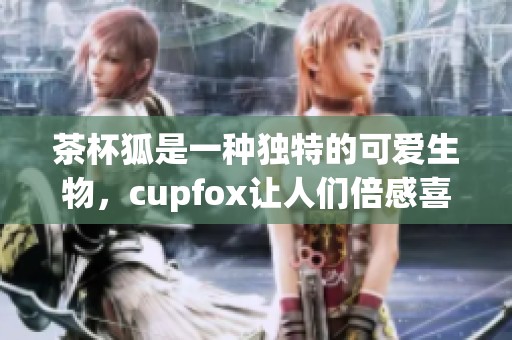 茶杯狐是一种独特的可爱生物，cupfox让人们倍感喜爱和惊艳