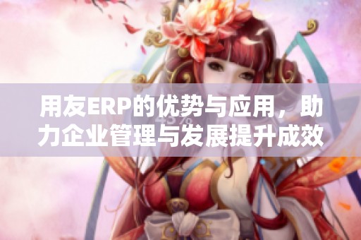 用友ERP的优势与应用，助力企业管理与发展提升成效