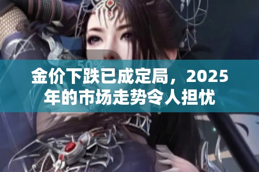 金价下跌已成定局，2025年的市场走势令人担忧