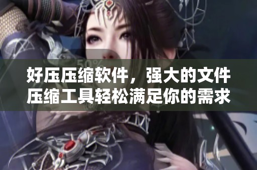 好压压缩软件，强大的文件压缩工具轻松满足你的需求