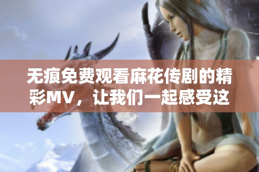 无痕免费观看麻花传剧的精彩MV，让我们一起感受这份独特魅力