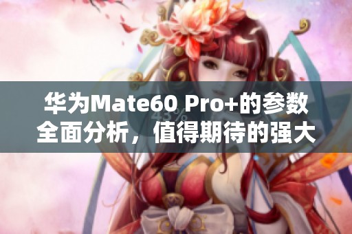 华为Mate60 Pro+的参数全面分析，值得期待的强大功能与性能揭秘