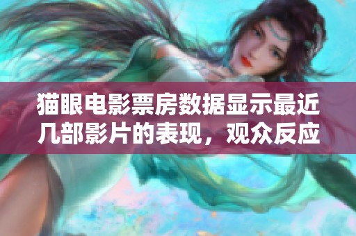 猫眼电影票房数据显示最近几部影片的表现，观众反应热烈引发关注