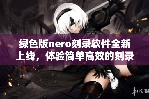绿色版nero刻录软件全新上线，体验简单高效的刻录服务