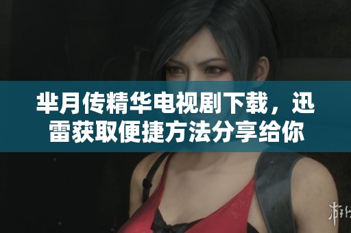 芈月传精华电视剧下载，迅雷获取便捷方法分享给你