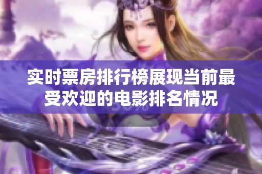 实时票房排行榜展现当前最受欢迎的电影排名情况