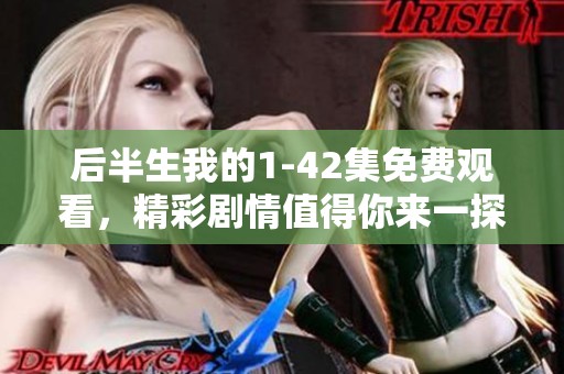 后半生我的1-42集免费观看，精彩剧情值得你来一探究竟