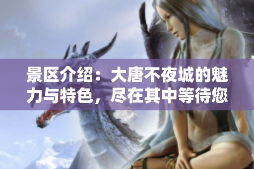 景区介绍：大唐不夜城的魅力与特色，尽在其中等待您的探索
