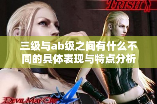 三级与ab级之间有什么不同的具体表现与特点分析