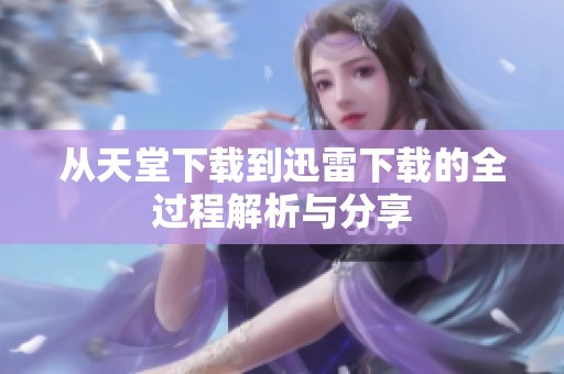 从天堂下载到迅雷下载的全过程解析与分享