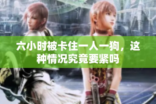 六小时被卡住一人一狗，这种情况究竟要紧吗