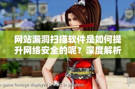 网站漏洞扫描软件是如何提升网络安全的呢？深度解析这一工具的重要性与应用技巧。