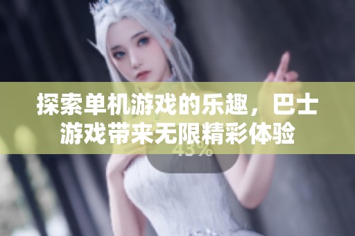 探索单机游戏的乐趣，巴士游戏带来无限精彩体验