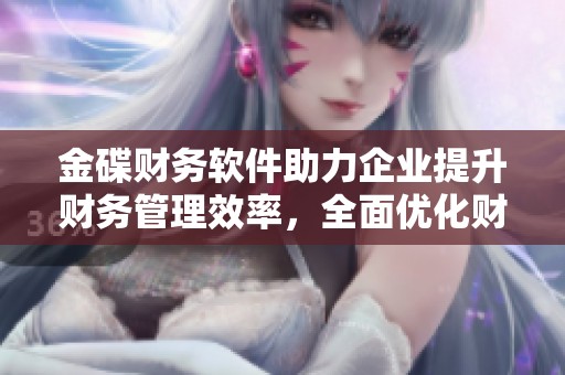 金碟财务软件助力企业提升财务管理效率，全面优化财务流程与数据分析
