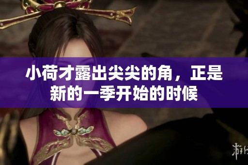 小荷才露出尖尖的角，正是新的一季开始的时候