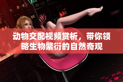 动物交配视频赏析，带你领略生物繁衍的自然奇观