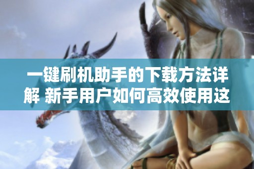 一键刷机助手的下载方法详解 新手用户如何高效使用这个工具