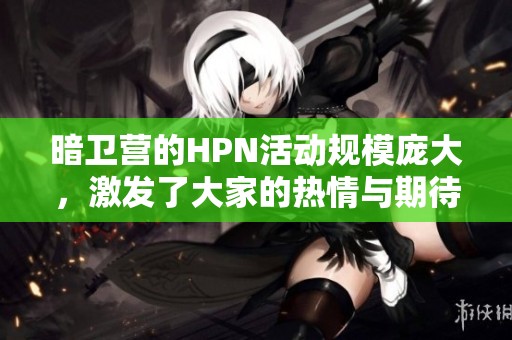 暗卫营的HPN活动规模庞大，激发了大家的热情与期待