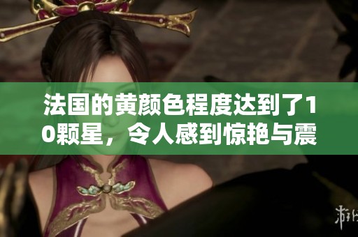 法国的黄颜色程度达到了10颗星，令人感到惊艳与震撼！