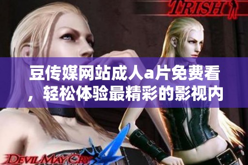 豆传媒网站****免费看，轻松体验最精彩的影视内容