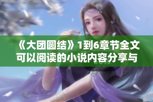《大团圆结》1到6章节全文可以阅读的小说内容分享与探讨