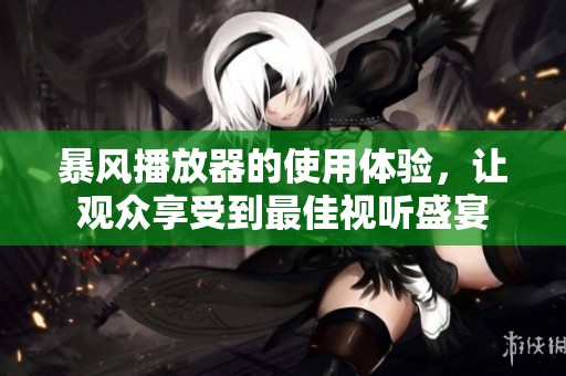 暴风播放器的使用体验，让观众享受到最佳视听盛宴