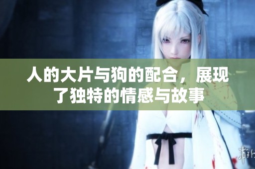 人的大片与狗的配合，展现了独特的情感与故事